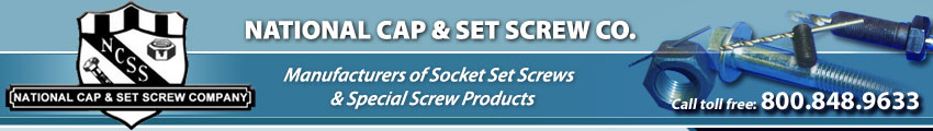 National Cap & Set Screw - Socket Screw Products, Studs, Threaded Rod
